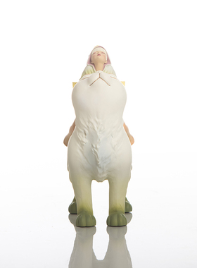 白夜童话猫将军果冻色艺术家贾晓鸥雕塑摆件少女心卧室装饰礼物