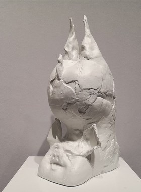 现代简约瑜伽倒立小猪摆件酒店样板间家居居家客厅卧室装饰工艺品