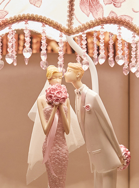 结婚礼物实用送闺蜜新娘新人浪漫摆件卧室装饰品朋友送礼新婚礼品