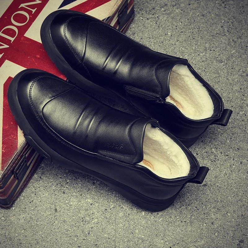 美丽霞轻奢男装店男士棉皮鞋男鞋冬季加绒防滑羊毛冬休闲鞋棉鞋子,流行男鞋,棉鞋,淘宝优惠券,粉丝福利购,淘宝优惠卷