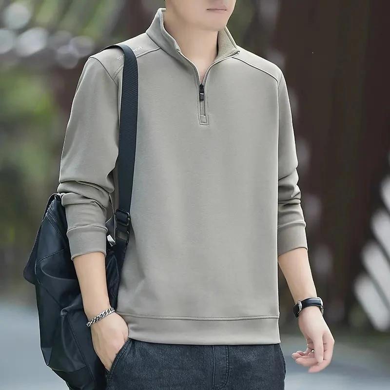 鑫和服饰百货卫衣秋冬季高档男士时尚百搭卫衣韩g版休闲圆领打底