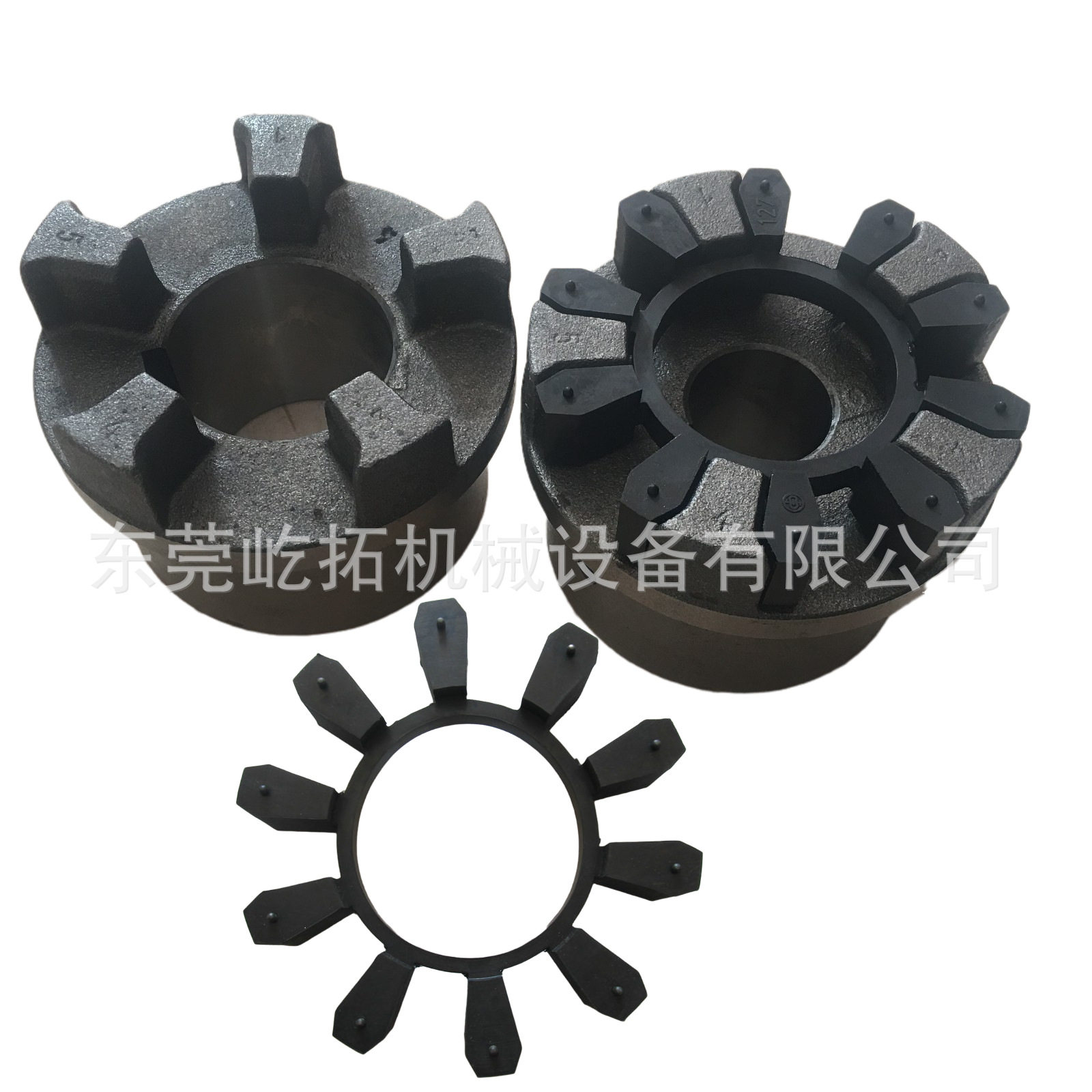 风机弹性联轴器BIPEX联轴器BWN162/182联轴器10角胶垫圈