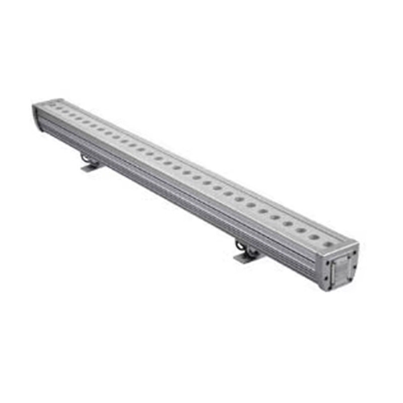 灯饰照明36颗3W防水洗墙灯DMX512主从自走银白色铝合金20w功率