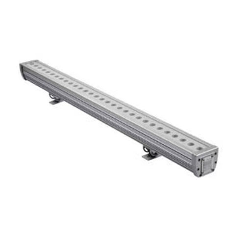 灯饰照明36颗3W防水洗墙灯DMX512主从自走银白色铝合金20w功率