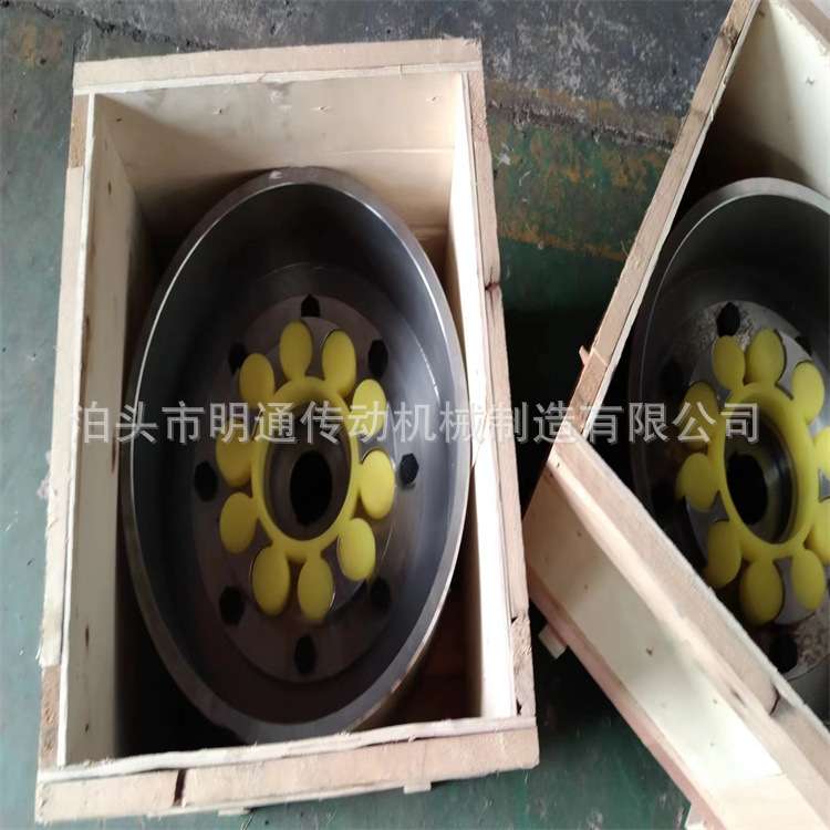 传动件弹性梅花连轴器 花键式ML型联轴器 制动轮型对轮GR弹性垫