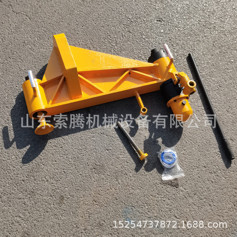 水平液压弯道器手动液压轨道弯曲机钢轨水平弯曲调整器操作简单