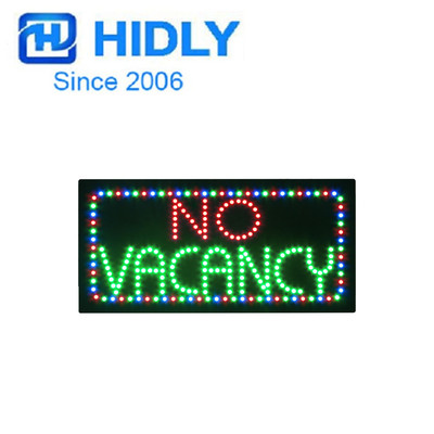 出口澳洲LED标识牌LED NO  VANCY SIGN有无空位发光字灯箱