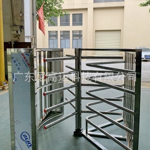 尼高迈单向门现货 许昌湘潭车站景区不锈钢手推转动闸门 单项辊闸