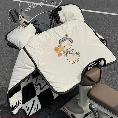 加厚防水防寒电瓶车防风罩冬款