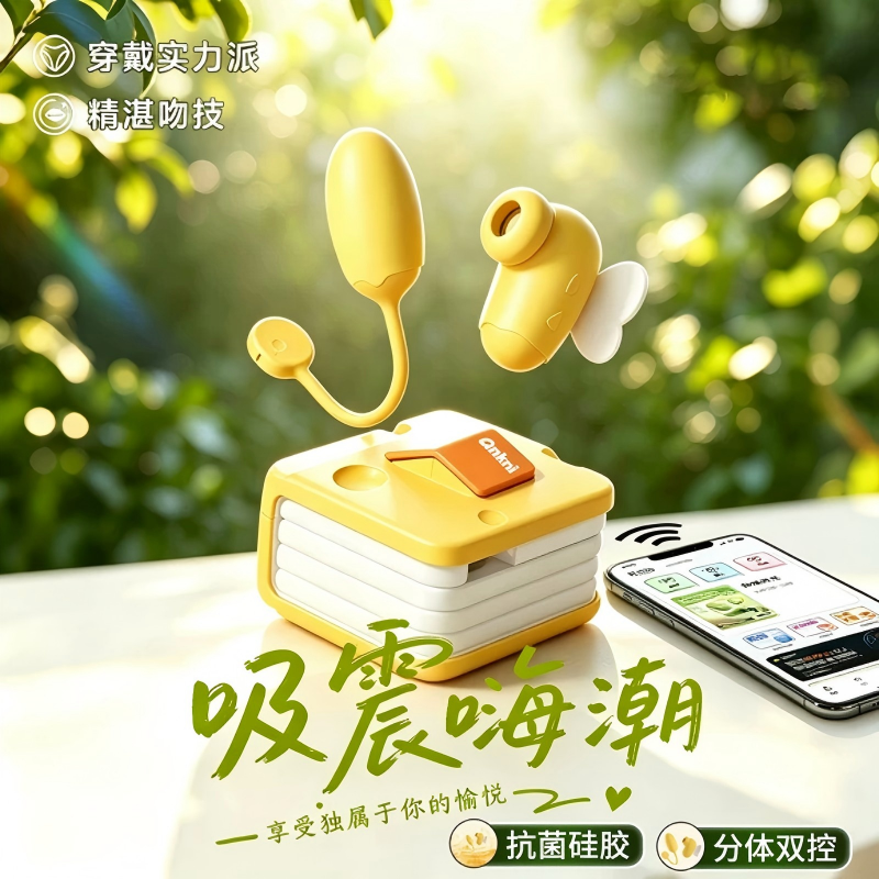 【新品首发】安可尼跳蛋女性成人情趣私密小玩具吮吸震动自慰神器