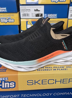 Skechers斯凯奇新款女鞋闪穿通勤风休闲轻质镂空百搭健步鞋150192