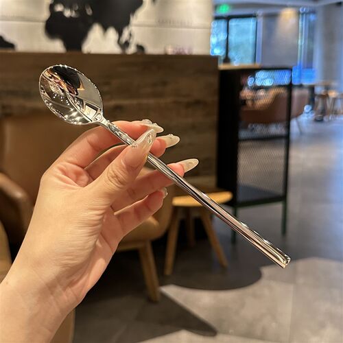 古亦家搅拌勺真的很实用!316不锈钢长柄调料咖啡搅拌勺子冰勺