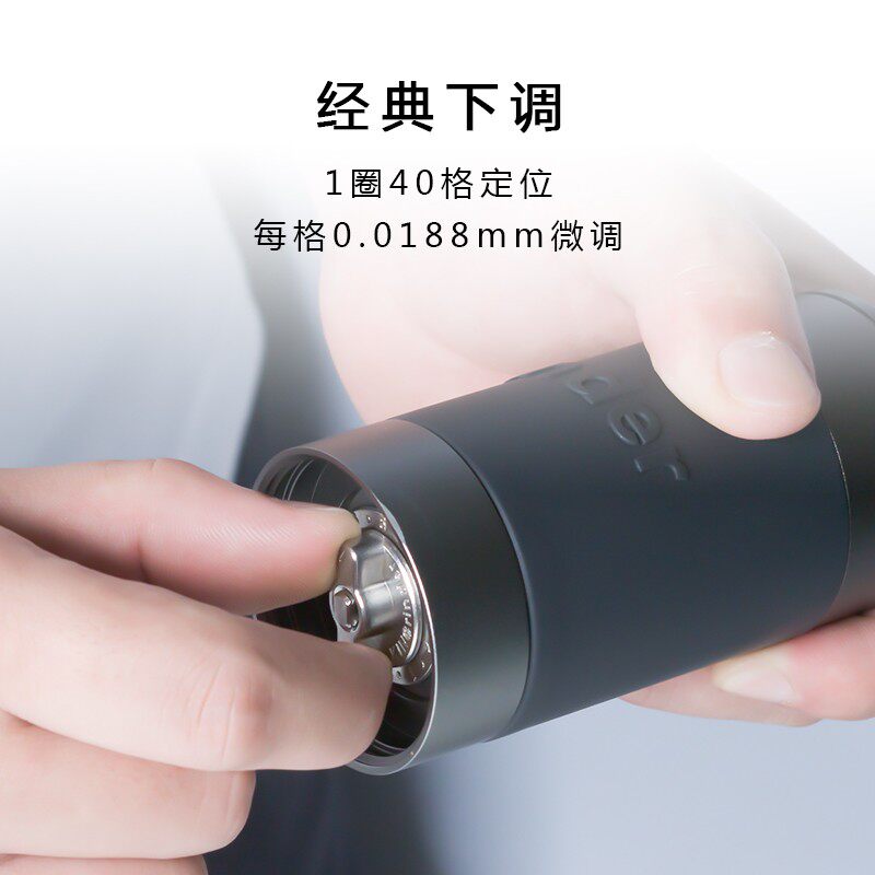 汉匠快磨 手摇磨豆机精密手动意式手冲咖啡豆便携家用研磨器具