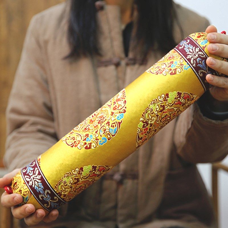 锦缎复古荞麦中式古典宫廷枕颈椎养生枕成人家用枕套靠枕,床上用品,功能枕/保健枕/养生枕,淘宝优惠券,粉丝福利购,淘宝优惠卷