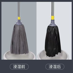 魔力布拖把鹿皮南韩巾拖把超细纤维家用传统圆头扁头墩布家用