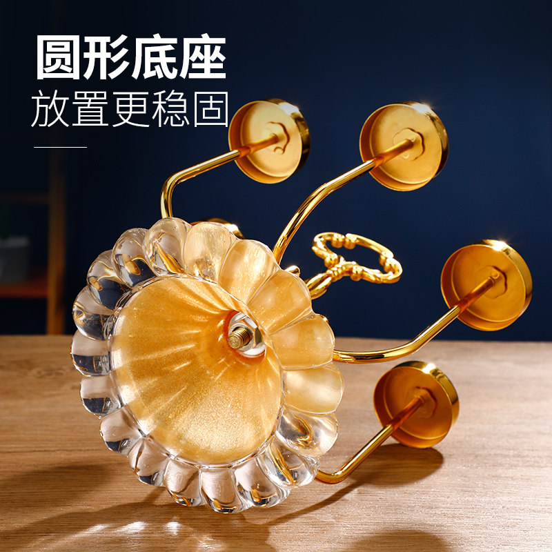 轻奢沥水杯架家用水杯挂架茶杯架带托盘6只套装创意玻璃杯架倒挂,家庭/个人清洁工具,杯架,淘宝优惠券,粉丝福利购,淘宝优惠卷