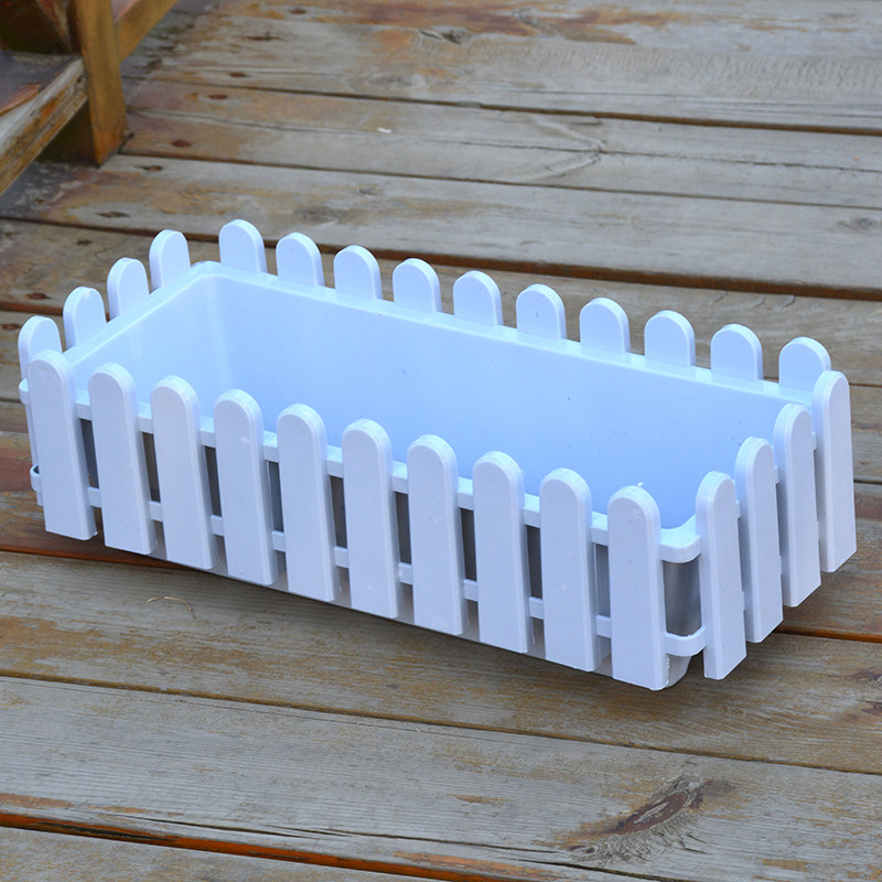 塑料栅栏花盆阳台多肉植物室内外特大长方形围栏育苗托盘种菜花盆,鲜花速递/花卉仿真/绿植园艺,花盆,淘宝优惠券,粉丝福利购,淘宝优惠卷