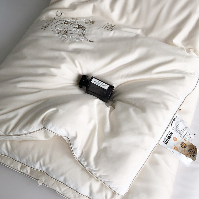 A类100支新疆长绒棉70%大豆纤维被子冬被加厚保暖春秋被芯四季被,床上用品,化纤被,淘宝优惠券,粉丝福利购,淘宝优惠卷