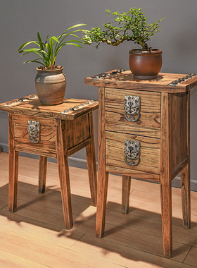 创意中式客厅玄关民宿落地仿古收纳艺术陈设家居装饰禅意茶室摆件