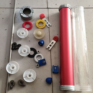 胶枪结构胶配件推头专用胶片推盘玻璃胶散件大全推片加厚尼龙耐磨