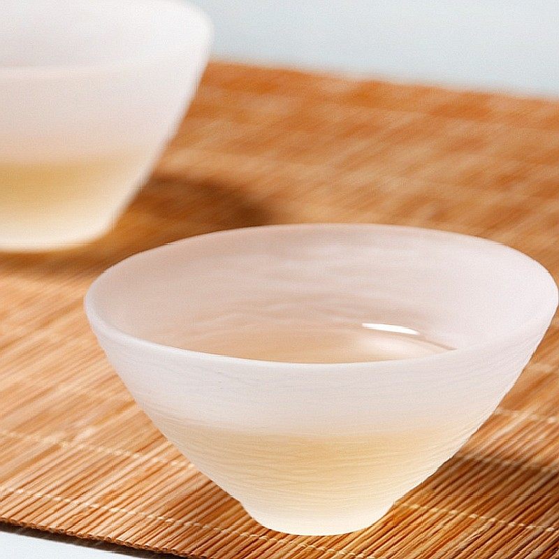 手工云雾耐热玻璃主人杯小茶杯单杯磨砂功夫茶具斗笠杯直筒杯茶盏,餐饮具,茶杯,淘宝优惠券,粉丝福利购,淘宝优惠卷