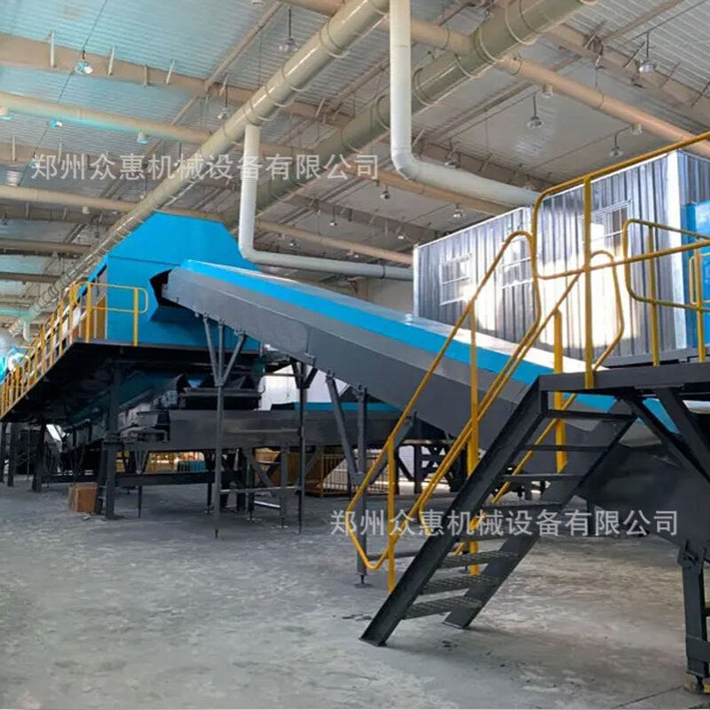 众惠装修垃圾处理生产线建筑装潢垃圾分类分拣设备资源化再利用