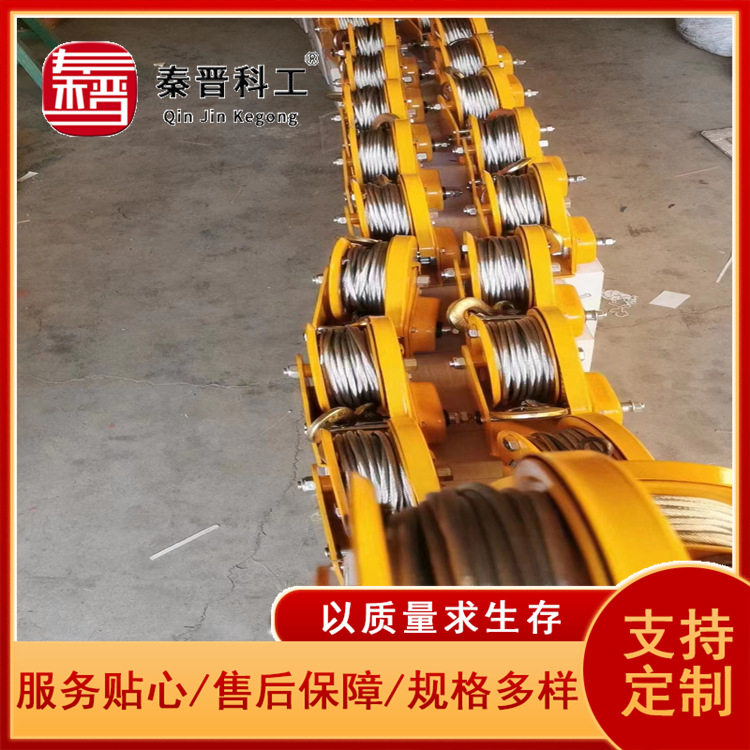 货物移动仓库装运用手动绞盘 自锁式手摇卷扬牵引葫芦 手摇卷扬机