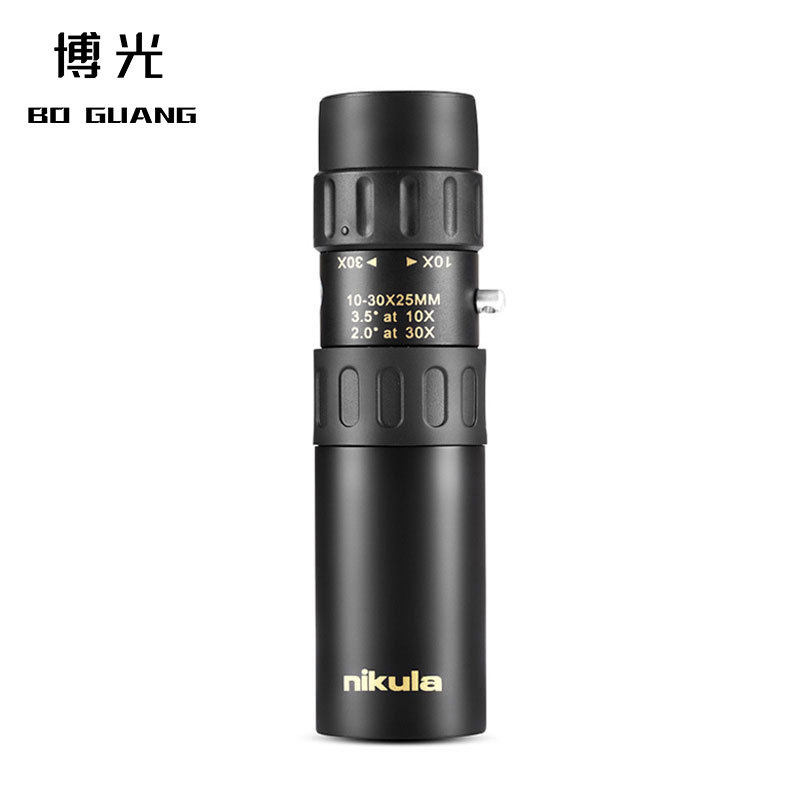 工厂尼古拉nikula望远镜高清10-30x25尼古拉望远镜便携伸缩望远镜