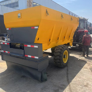 全封闭式环保撒布车  工程建设路面铺灰机  摊铺均匀  雷一机械