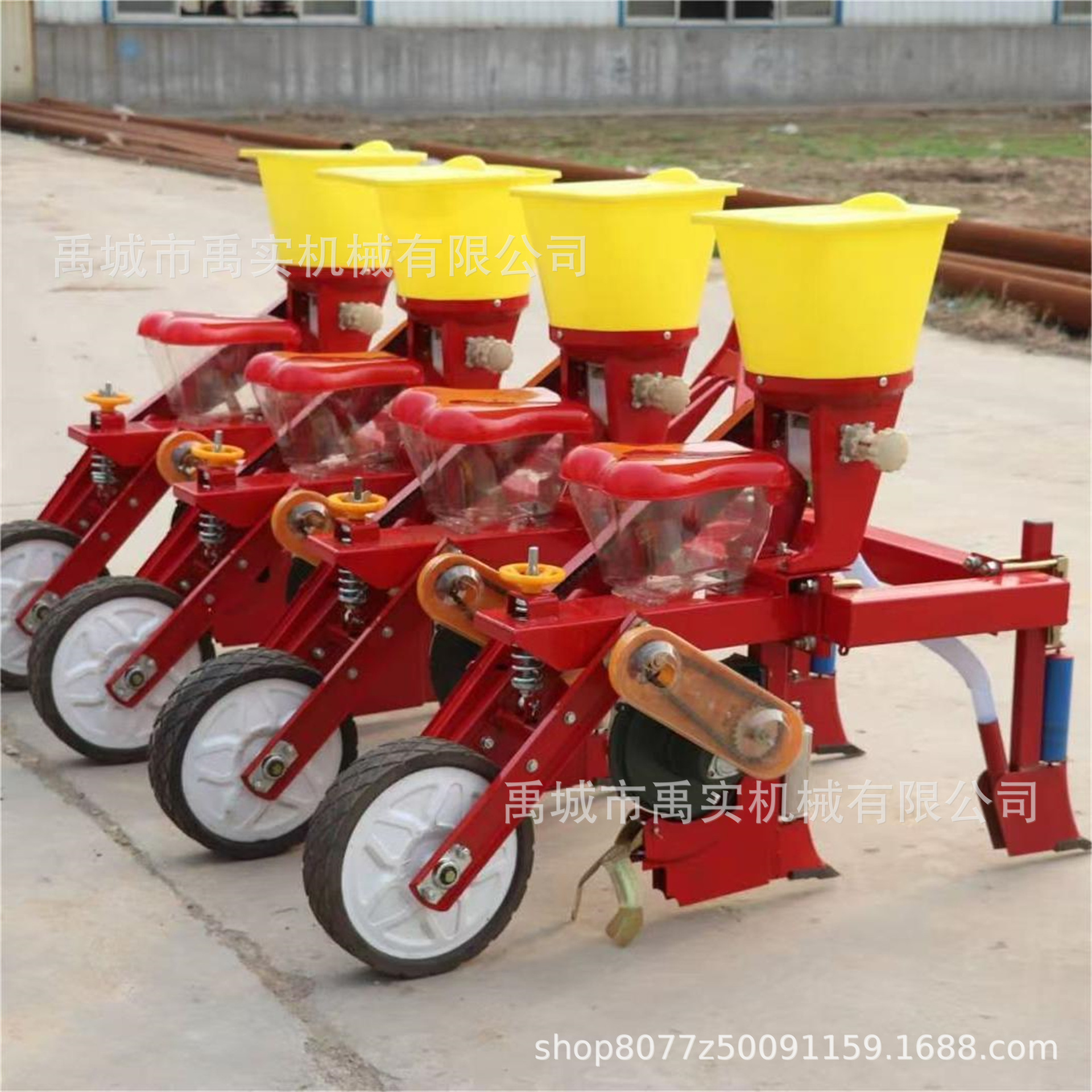 施肥播种一体玉米播种机 免耕精播 拖拉机配套各种山东厂家直销