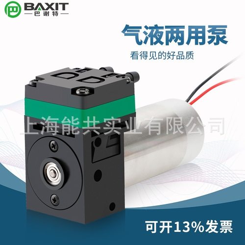 BAXIT巴谢特隔膜液泵12/24V微型真空泵气液两用泵耐腐蚀L03BK液泵