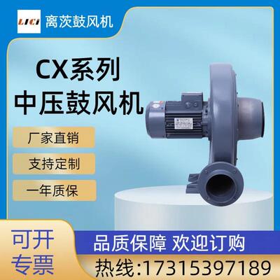 离茨CX-125透浦式中压风机真空锅炉助燃送风鼓风机燃烧设备2200w