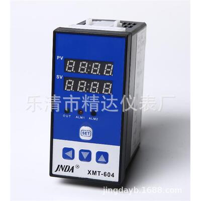 工业温度表XMT-604LLPT100智能温控仪继电器触点温控表温度表JNDA