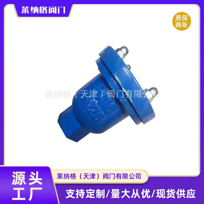 上海良工阀门球墨铸铁阀门dn50/dn200排气阀P41X-16单向法兰阀门