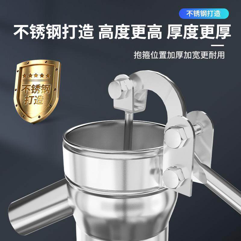 不锈钢摇水泵家用手动压水井摇井头手压泵吸水器抽水泵农村打水井