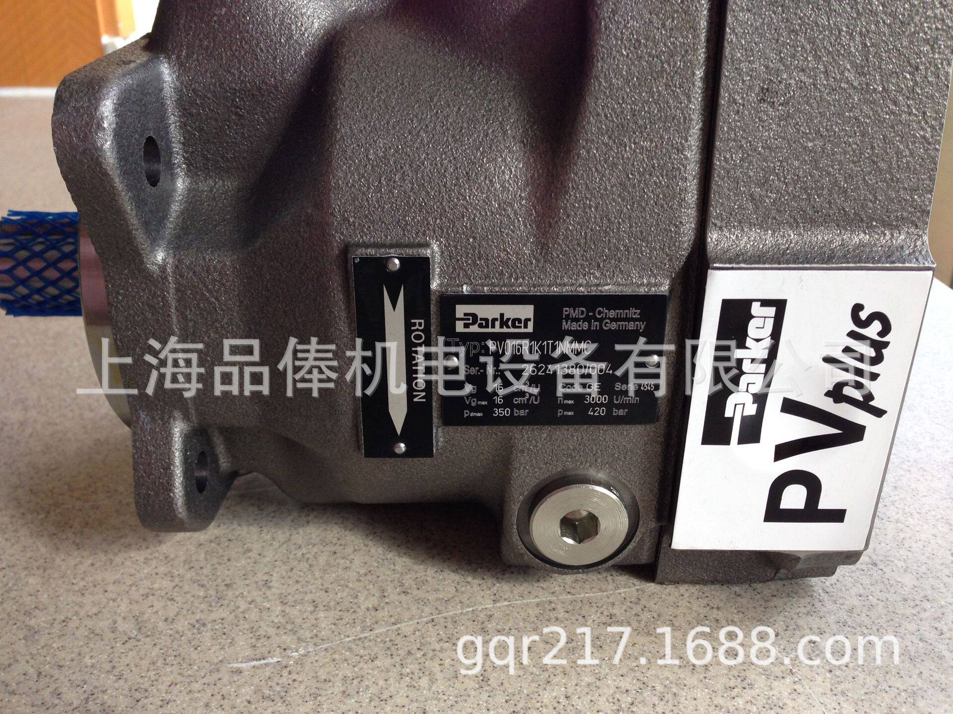 PV016R1K1T1NMM柱塞泵 PCD00A-400