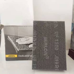 工业百洁布丝瓜布砂纸 红色360 芬兰MIRKA磨卡灰色老式 菜瓜布1500