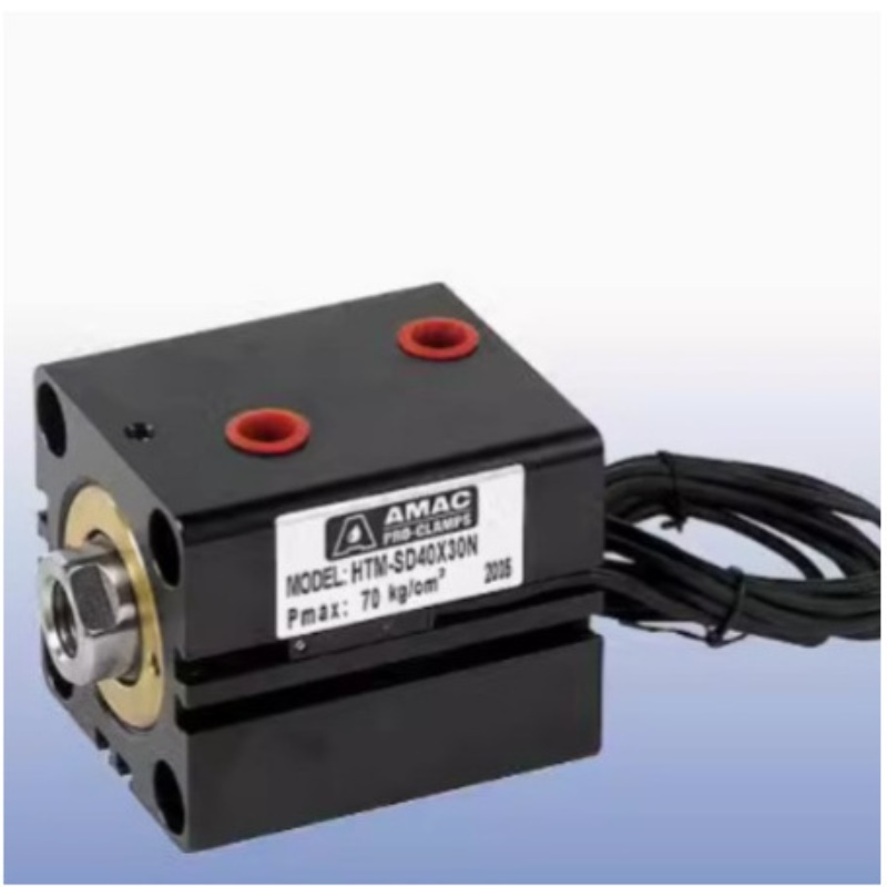 台湾联镒AMAC薄型油缸HTM-SD40X30N 转角缸 液压缸HTM70-SD32*30N