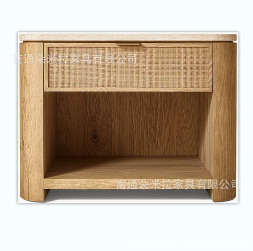 RH美式实木豪华别墅床头柜