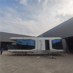 移动便利店 户外创意房子太空舱别墅酒店网红设计集装箱民宿店铺
