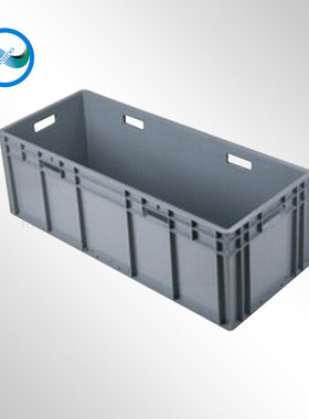 EU41028加厚批发EU箱汽车零配件抗摔欧标塑料箱收纳周转储物料箱