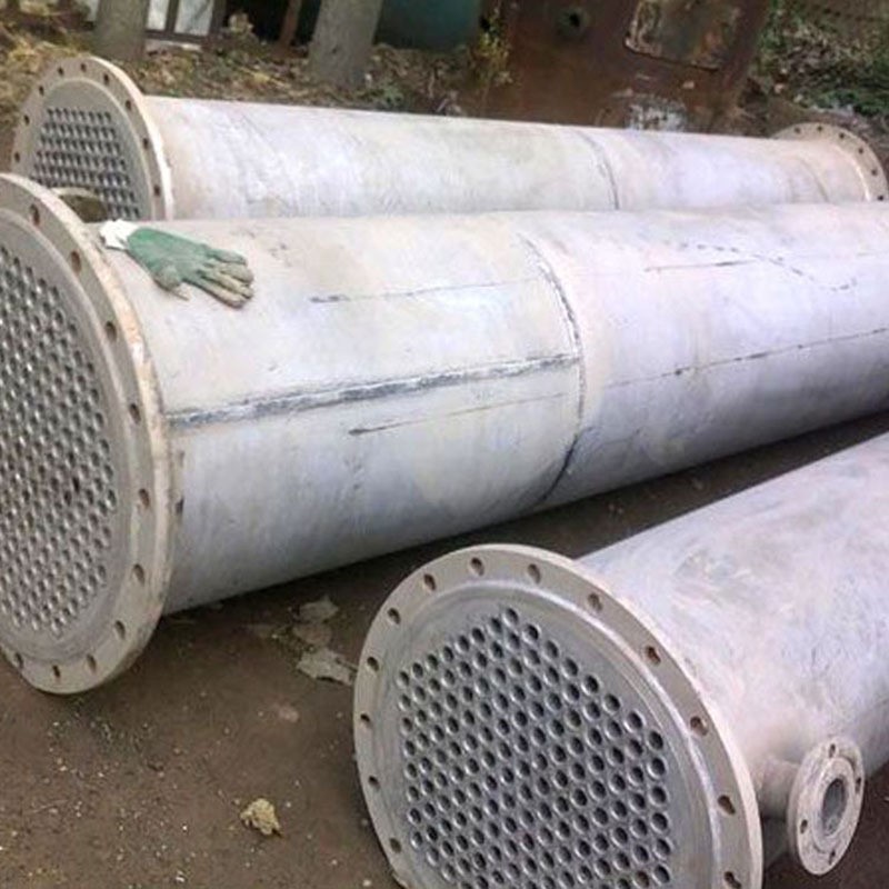 现货处理304不锈钢列管式冷凝器 1-200平方全不锈钢列管冷凝器