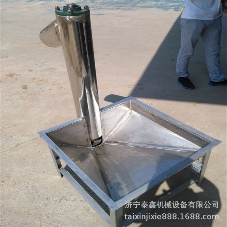 现货批发螺旋上料机 倾斜移动式螺旋提升机 塑料颗粒螺旋喂料机