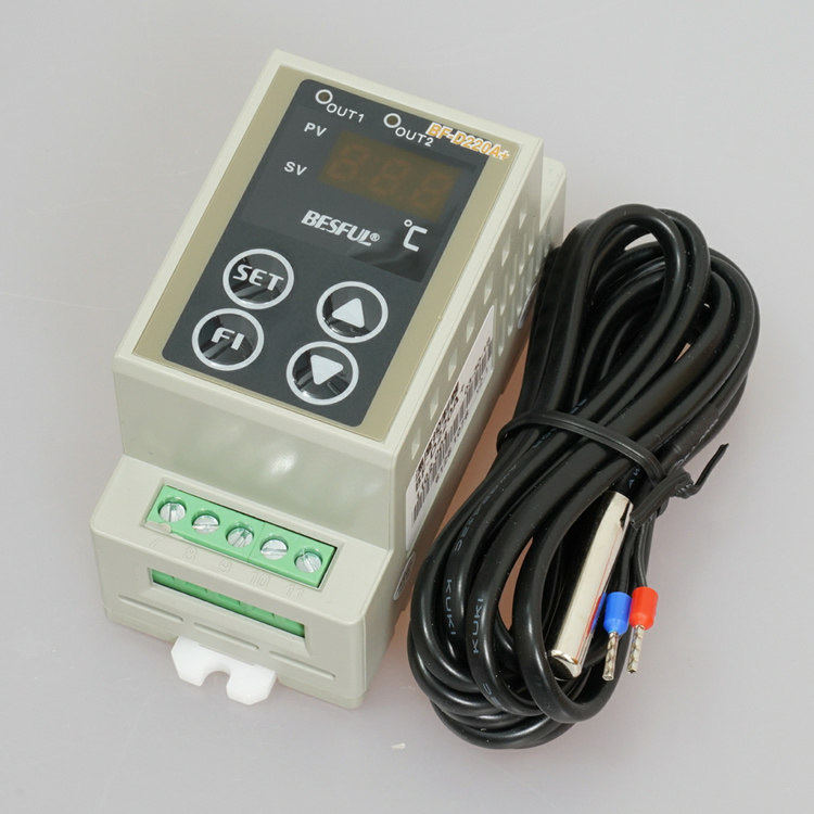 BF-D220A+碧河D220A导轨式太阳能热温度温控器BESFUL