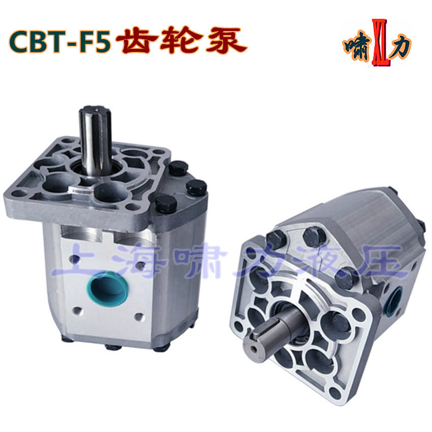 CBT-E550-FPR 液压泵 平键右旋 法兰式油口连接方式 啸力齿轮泵