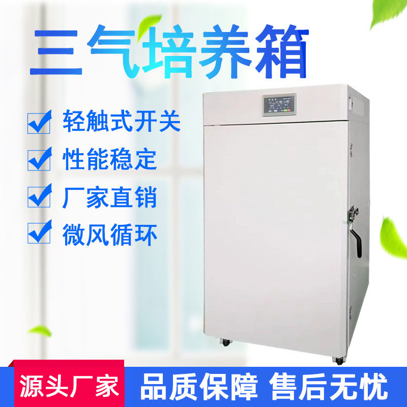 三气培养箱低氧胚胎培养箱缺氧细胞恒温箱多种混合气体培养箱设备