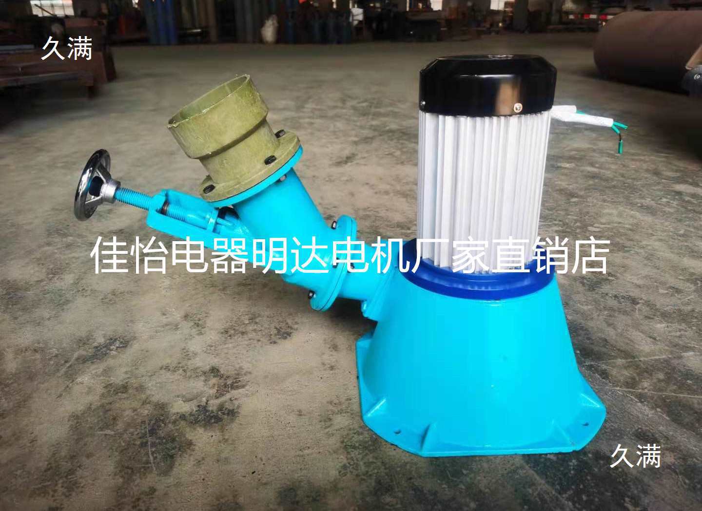 新款永磁强磁无刷小型交流水力发电机斜击式220V600W3000W