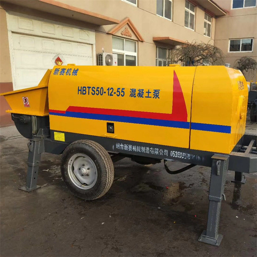 新上市卧式二次构造柱泵上料机细石混凝土输送泵二次结构浇筑机