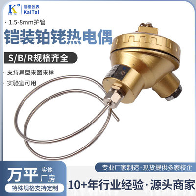 S型铂铑热电偶国标耐高温偶丝