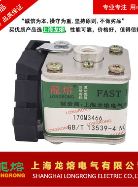 熔断器 170M3466 AC690V 250A，银片熔芯，上海龙熔电气